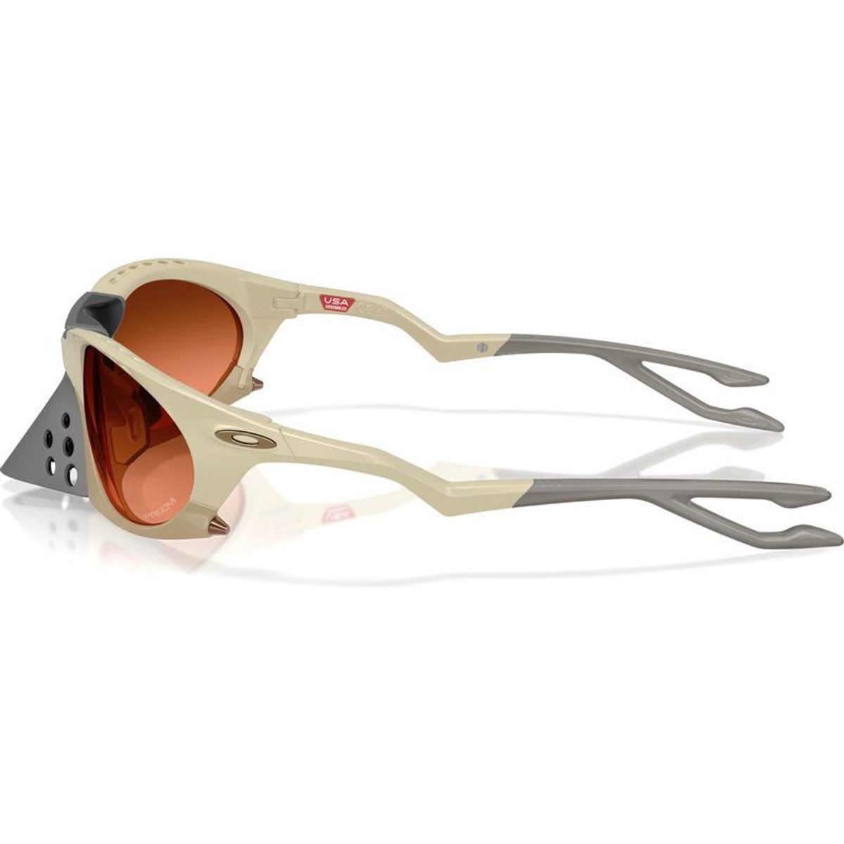 Shop the Oakley Plantaris Sunglasses Matte Sand/Prizm Brown