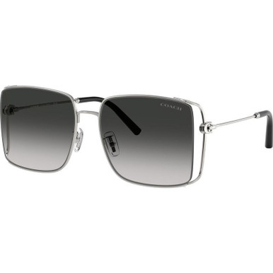 Shiny Silver/Grey Gradient Lenses