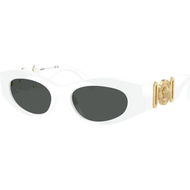 Versace VE4480U, White/Dark Grey Lenses