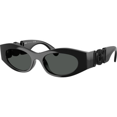 Versace VE4480U, Black/Grey Lenses