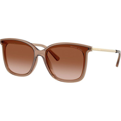 Transparent Brown/Brown Gradient Lenses