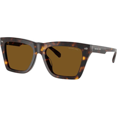 Dark Tortoise/Dark Brown Polarised Lenses