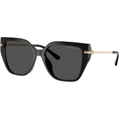 Michael Kors St Barths MK2231U, Black/Dark Grey Lenses