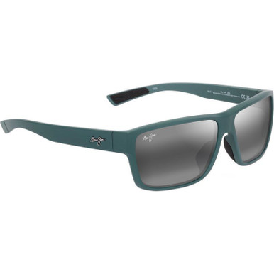 Maui Jim Uila Alt Fit, Matte Dark Military Green/Neutral Grey Glass Polarised Lenses