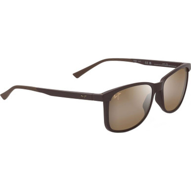 Matte Brown/HCL Bronze Glass Polarised Lenses