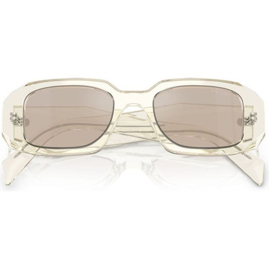 Shop Prada PR17WS Sunglasses Transparent Champagne/Platino display picture 3