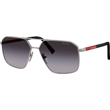 Prada Linea Rossa PSA50S - Gunmetal/Grey Gradient Lenses
