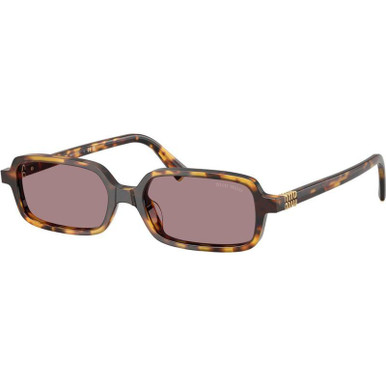 Honey Havana/Light Purple Brown Lenses