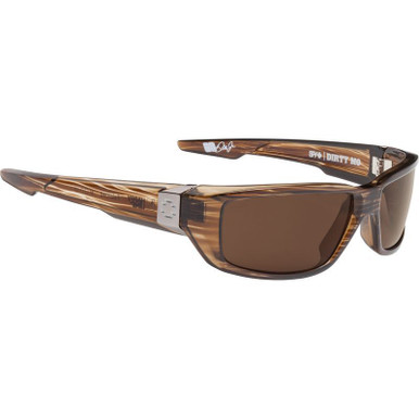 Brown Stripe Fade/Happy Bronze Polarised Lenses