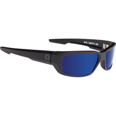 Soft Matte Black/Happy Grey Green with Dark Blue Spectra Polarised Lenses