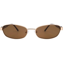 otra papillon brown small round metal frame 90\'s retro sunglasses eyewear NEW Papillon - Black – Otra Eyewear main image 3