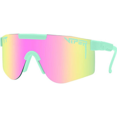 Oral Exam Teal/Pink Mirror Polarised Lenses
