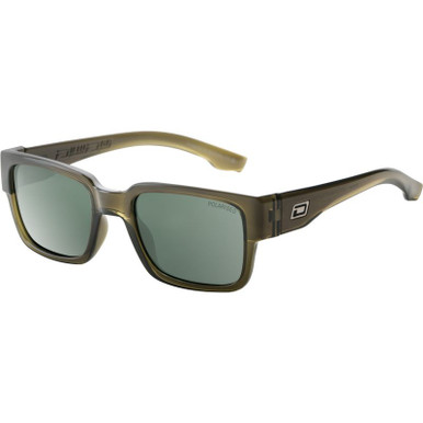 Dirty Dog Avenger - Crystal Olive Green/Green Polarised Lenses