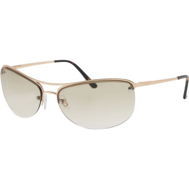Matte Champagne/Jade Gradient Lenses