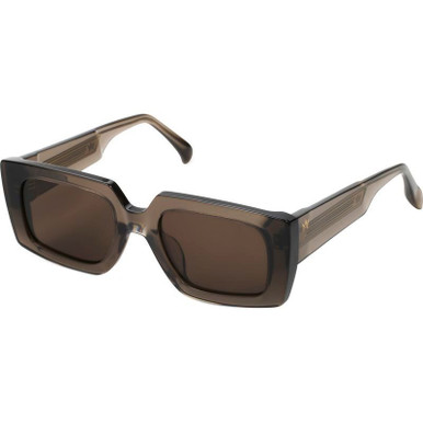 AM Eyewear Bonnie - Mushroom/Smoke Lenses