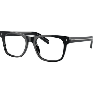 Prada Glasses PRA13VF - Black/Clear Lenses