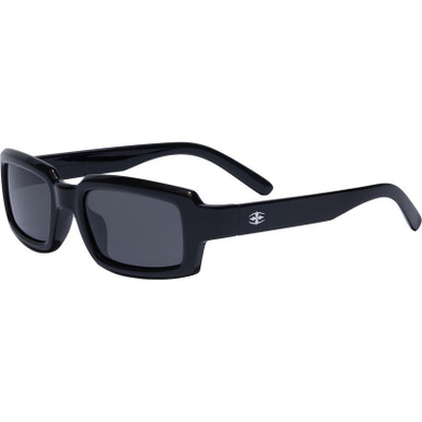 Polished Black/Black Polarised Lenses