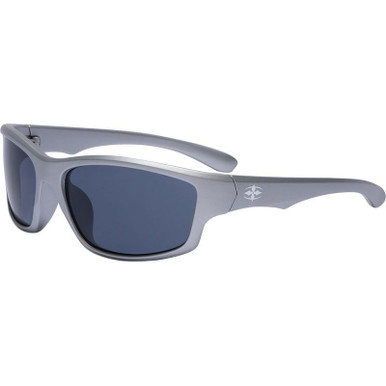 Matte Chrome/Grey Lenses