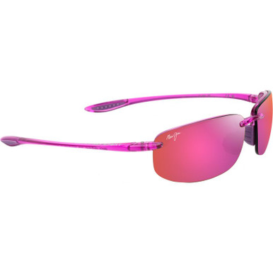 Maui Jim Ho'okipa Sunglasses Cyclamen Pink/Rose Polarised