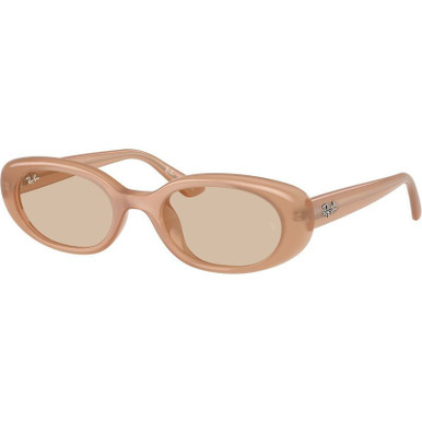 Ray-Ban RB4441D - Opal Beige/Light Brown Lenses
