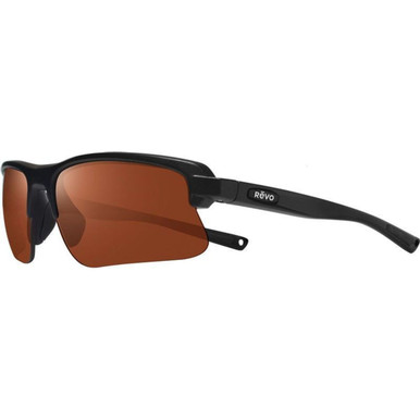 Revo Annika 2 - Matte Black/Drivers Silver Flash Mirror Polarised Lenses