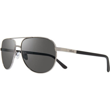 Revo Conrad - Gunmetal/Graphite Silver Flash Mirror Polarised Lenses