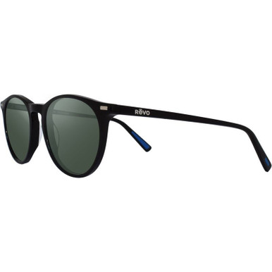 Black/Smokey Green Glass Polarised Lenses