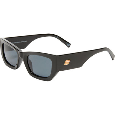 Le Specs Beachcomber - Black/Smoke Lenses