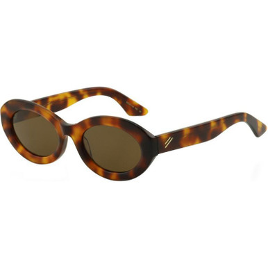 Tea Tort/Brown Polarised Lenses