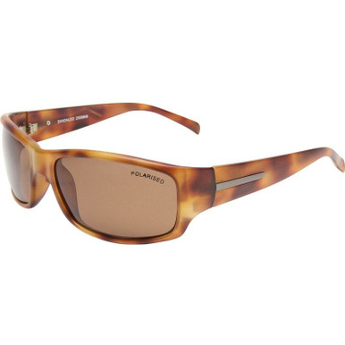 Matte Tort/Brown Polarised Lenses