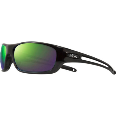 Matte Black/Evergreen Mirror Polarised Lenses