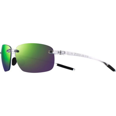 Crystal/Evergreen Mirror Photochromic Polarised Lenses