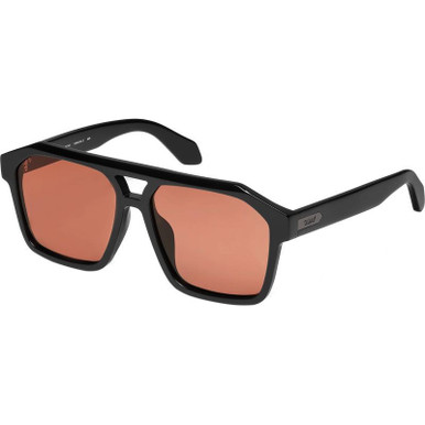 Black/Apricot Polarised Lenses