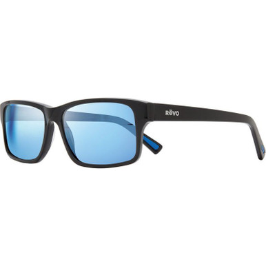Black/Blue Water Mirror Polarised Lenses