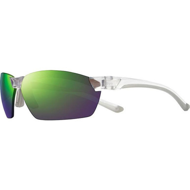 Revo Incline - Crystal/Evergreen Mirror Polarised Lenses