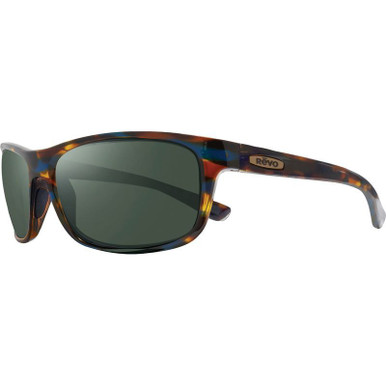 Tortoise/Smokey Green Glass Polarised Lenses