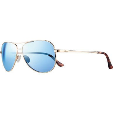Gold/Blue Water Mirror Polarised Lenses