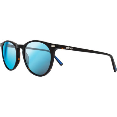 Tortoise/H2O Blue Mirror Glass Polarised Lenses