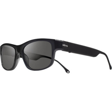Black/Graphite Silver Flash Mirror Polarised Lenses