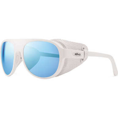 White/Blue Water Mirror Polarised Lenses