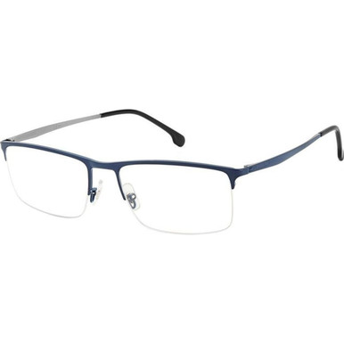 Carrera Glasses Carrera 8875 - Matte Blue/Clear Lenses