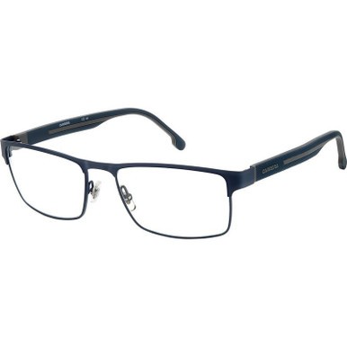 Carrera Glasses Carrera 8884 - Matte Blue Grey/Clear Lenses