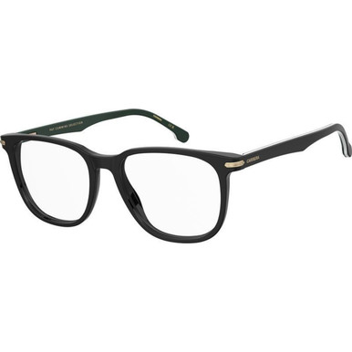 Carrera Glasses 308/Pat - Black Green/Clear Lenses