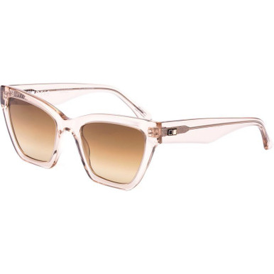 Eco Crystal Pebble/Brown Gradient Glass Lenses