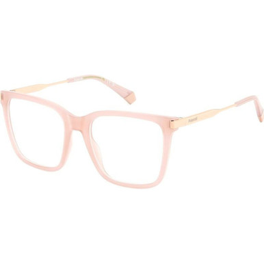 Polaroid Glasses PLD D528 - Pink/Clear Lenses