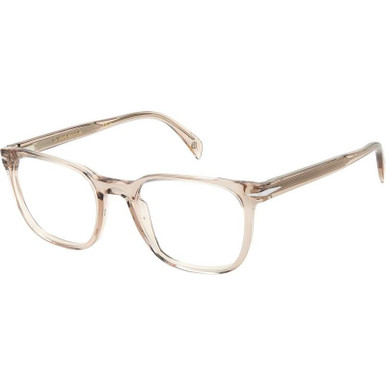 David Beckham Glasses DB 1107 - Mud/Clear Lenses