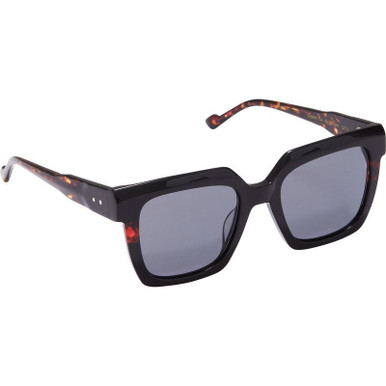 Sunday Somewhere Camille - Black Tort/Grey Lenses