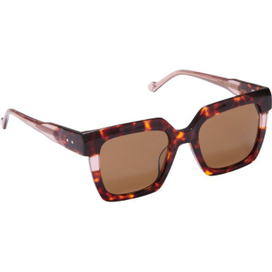 Tort Pink/Brown Lenses
