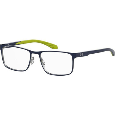 Under Armour Glasses UA 5064/G - Blue Fluro Green/Clear Lenses