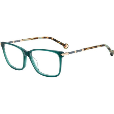 Carolina Herrera Glasses HER 0199/G - Green Havana/Clear Lenses